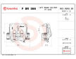 Brzdový třmen BREMBO F BR 086