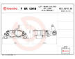 Brzdový strmeň BREMBO F BR 094B