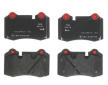 Sada brzdových platničiek kotúčovej brzdy BREMBO P 02 003