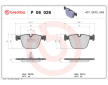 Sada brzdových platničiek kotúčovej brzdy BREMBO P 06 026