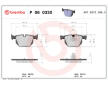 Sada brzdových destiček, kotoučová brzda BREMBO P 06 033X