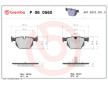 Sada brzdových platničiek kotúčovej brzdy BREMBO P 06 056X