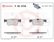 Sada brzdových platničiek kotúčovej brzdy BREMBO P 06 070X