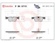 Sada brzdových destiček, kotoučová brzda BREMBO P 06 071X