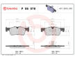 Sada brzdových destiček, kotoučová brzda BREMBO P 06 078