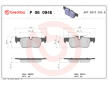 Sada brzdových destiček, kotoučová brzda BREMBO P 06 094E