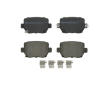 Sada brzdových destiček, kotoučová brzda BREMBO P 09 030