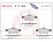 Sada brzdových destiček, kotoučová brzda BREMBO P 11 015