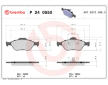 Sada brzdových destiček, kotoučová brzda BREMBO P 24 055X