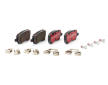 Sada brzdových destiček, kotoučová brzda BREMBO P 24 078X