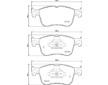 Sada brzdových destiček, kotoučová brzda BREMBO P 24 234