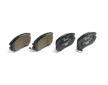 Sada brzdových platničiek kotúčovej brzdy BREMBO P 30 018X