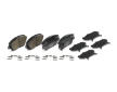 Sada brzdových platničiek kotúčovej brzdy BREMBO P 30 073X