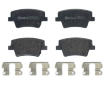 Sada brzdových destiček, kotoučová brzda BREMBO P 30 117