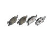 Sada brzdových destiček, kotoučová brzda BREMBO P 37 017X