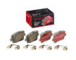 Sada brzdových destiček, kotoučová brzda BREMBO P44021NX