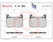 Sada brzdových destiček, kotoučová brzda BREMBO P 44 030
