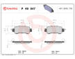 Sada brzdových destiček, kotoučová brzda BREMBO P 49 047