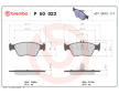 Sada brzdových destiček, kotoučová brzda BREMBO P 50 023