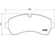 Sada brzdových destiček, kotoučová brzda BREMBO P 50 059G