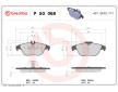 Sada brzdových destiček, kotoučová brzda BREMBO P 50 068