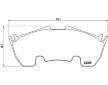 Sada brzdových destiček, kotoučová brzda BREMBO P 50 079