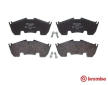 Sada brzdových destiček, kotoučová brzda BREMBO P 50 079