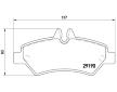 Sada brzdových destiček, kotoučová brzda BREMBO P 50 084G