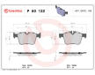 Sada brzdových destiček, kotoučová brzda BREMBO P 50 122