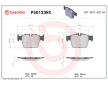 Sada brzdových destiček, kotoučová brzda BREMBO P50133NX