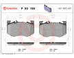 Sada brzdových destiček, kotoučová brzda BREMBO P 50 166