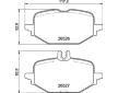 Sada brzdových destiček, kotoučová brzda BREMBO P 50 172