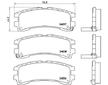 Sada brzdových destiček, kotoučová brzda BREMBO P 56 017