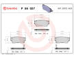 Sada brzdových destiček, kotoučová brzda BREMBO P 56 027