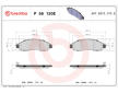 Sada brzdových destiček, kotoučová brzda BREMBO P 56 120E