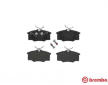 Sada brzdových destiček, kotoučová brzda BREMBO P 59 034