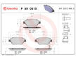 Sada brzdových destiček, kotoučová brzda BREMBO P 59 051X