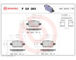 Sada brzdových destiček, kotoučová brzda BREMBO P 59 090