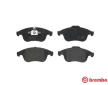 Sada brzdových destiček, kotoučová brzda BREMBO P 68 052