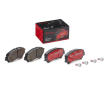 Sada brzdových destiček, kotoučová brzda BREMBO P 68 067X
