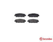 Sada brzdových destiček, kotoučová brzda BREMBO P 83 032