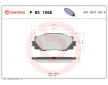 Sada brzdových destiček, kotoučová brzda BREMBO P 83 106E