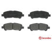 Sada brzdových destiček, kotoučová brzda BREMBO P 83 138