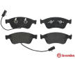 Sada brzdových destiček, kotoučová brzda BREMBO P 85 087