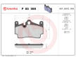 Sada brzdových destiček, kotoučová brzda BREMBO P 85 088