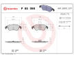Sada brzdových platničiek kotúčovej brzdy BREMBO P 85 098
