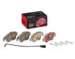 Sada brzdových destiček, kotoučová brzda BREMBO P85098NX