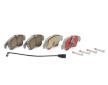 Sada brzdových destiček, kotoučová brzda BREMBO P85098NX