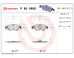 Sada brzdových destiček, kotoučová brzda BREMBO P 85 098X