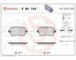 Sada brzdových destiček, kotoučová brzda BREMBO P 85 120
